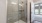 a glass shower