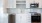 kitchen with white cabinets and stainless steel appliances
