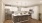 a kitchen with white cabinets